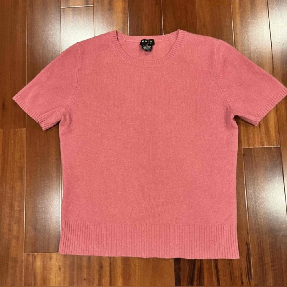 Pink Short Sleeve Women's Top